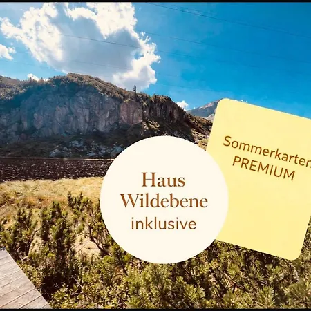 דירה Haus Wildebene סן אנטון